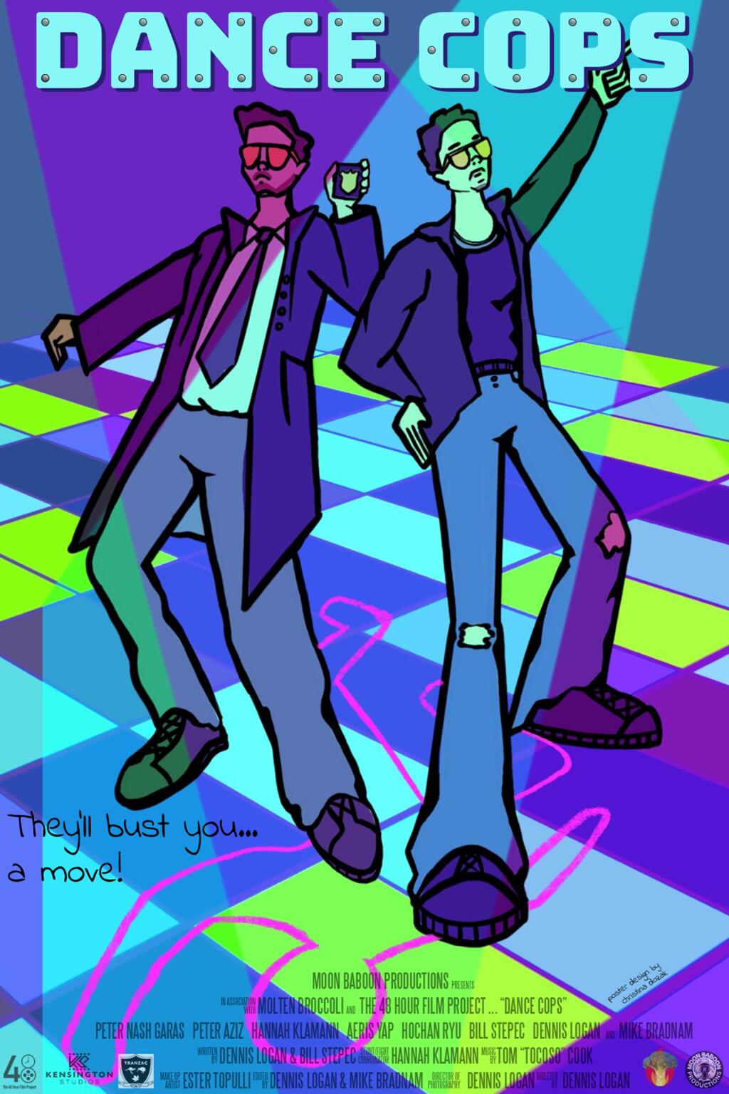 Filmposter for Dance Cops